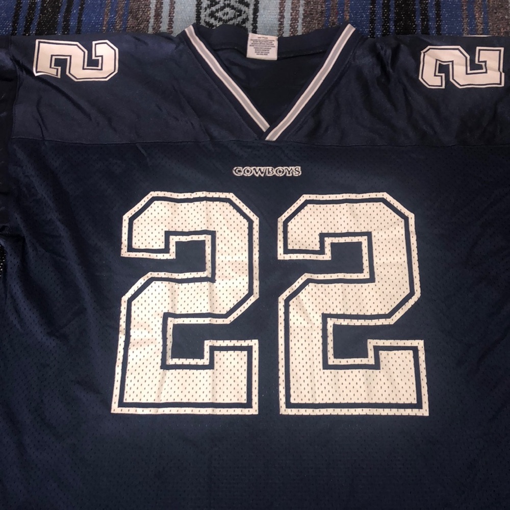 Vintage Starter Dallas Cowboys Emmitt Smith Jersey - Picture 3 of 14